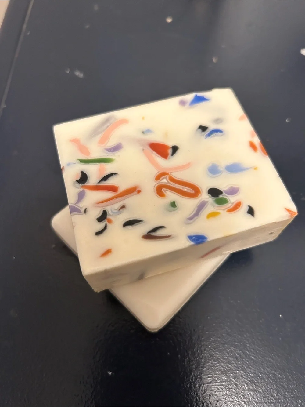 Kids Soap ‘Confetti’ Multicolor, plus: for mom, luxury R0se 31 soap